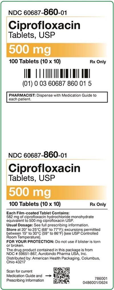 500 mg Ciprofloxacin Tablets Carton (500 mg Ciprofloxacin Tablets Carton)